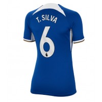 Chelsea Thiago Silva #6 Domaci Dres za Ženska 2023-24 Kratak Rukav